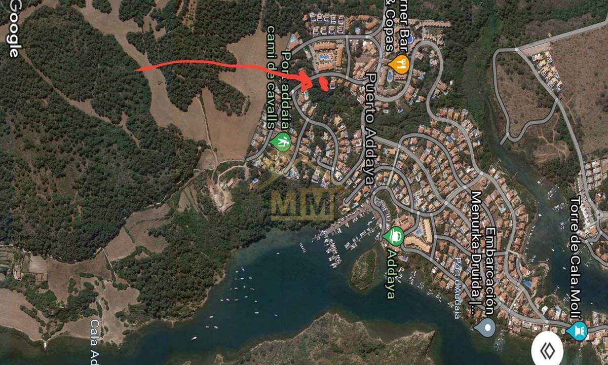 Plot of land for sale in Addaya Menorca